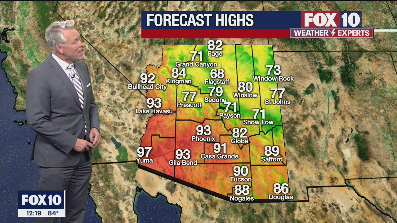 Noon Weather Forecast - 4/8/21
