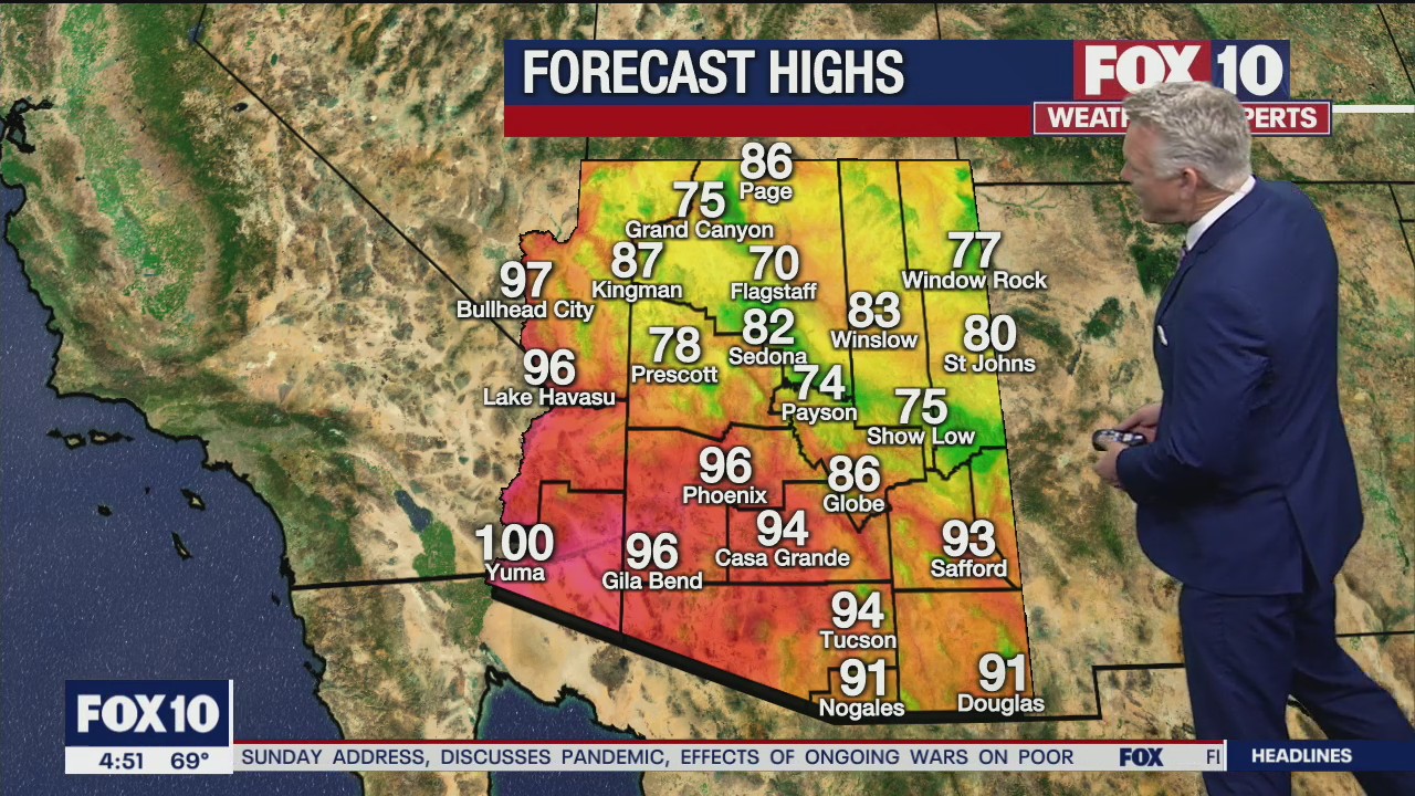 Morning Weather Forecast - 4/5/21