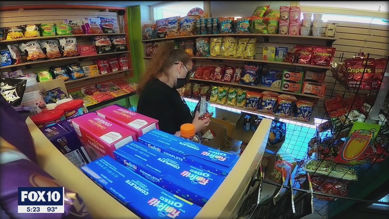 Candy, snacks and sodas from all over the world can be found at 1 Mesa store