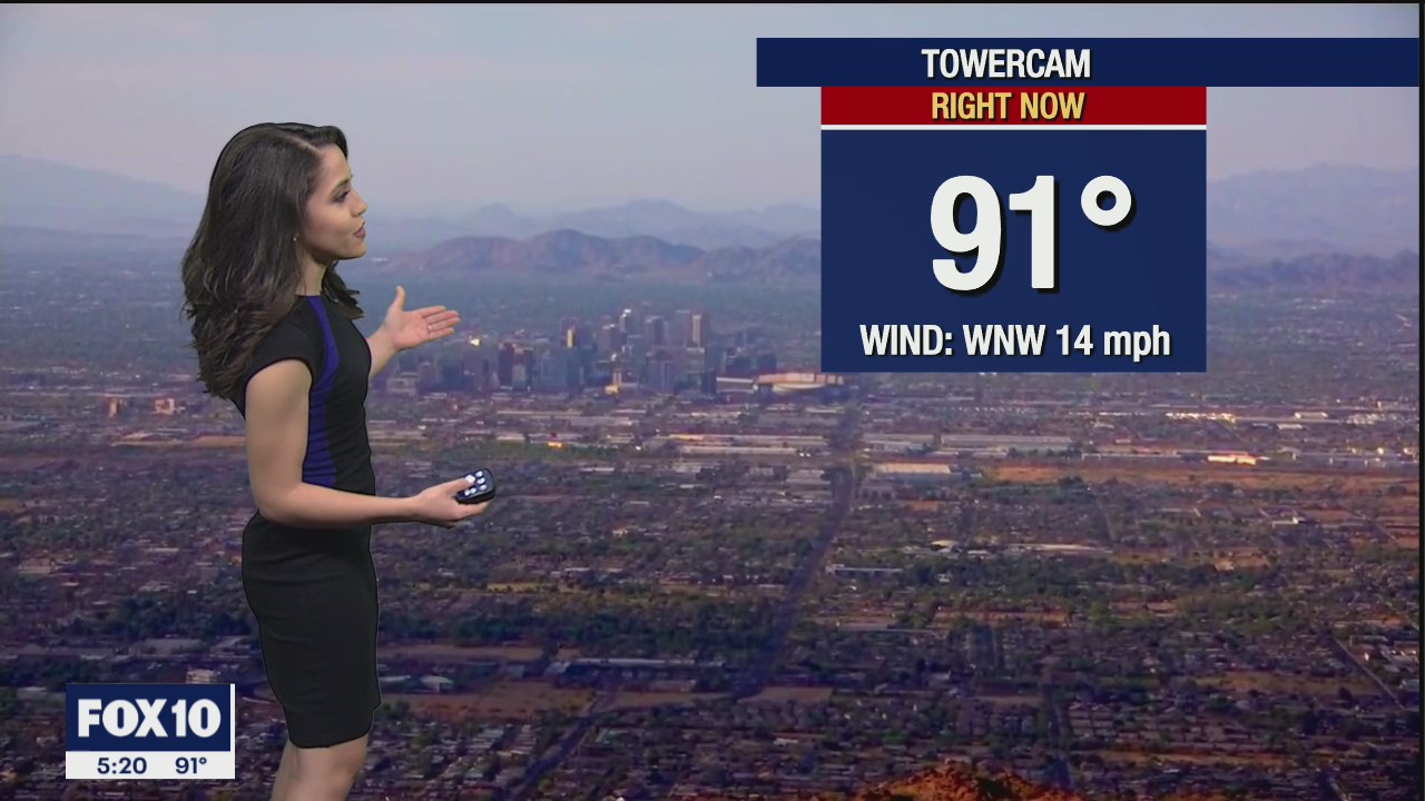 5 p.m. Weather Forecast -  4/10/21