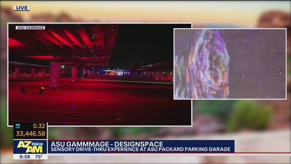 ASU offers sensory drive-thru art experience