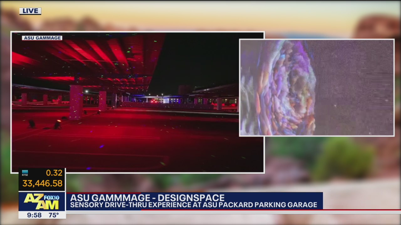 ASU offers sensory drive-thru art experience