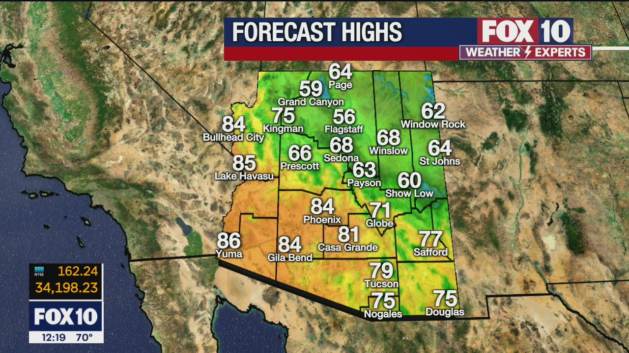 Noon Weather Forecast - 4/16/21