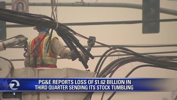 Pacific Gas and Electric Co. stock plummets following massive losses in 3rd quarter