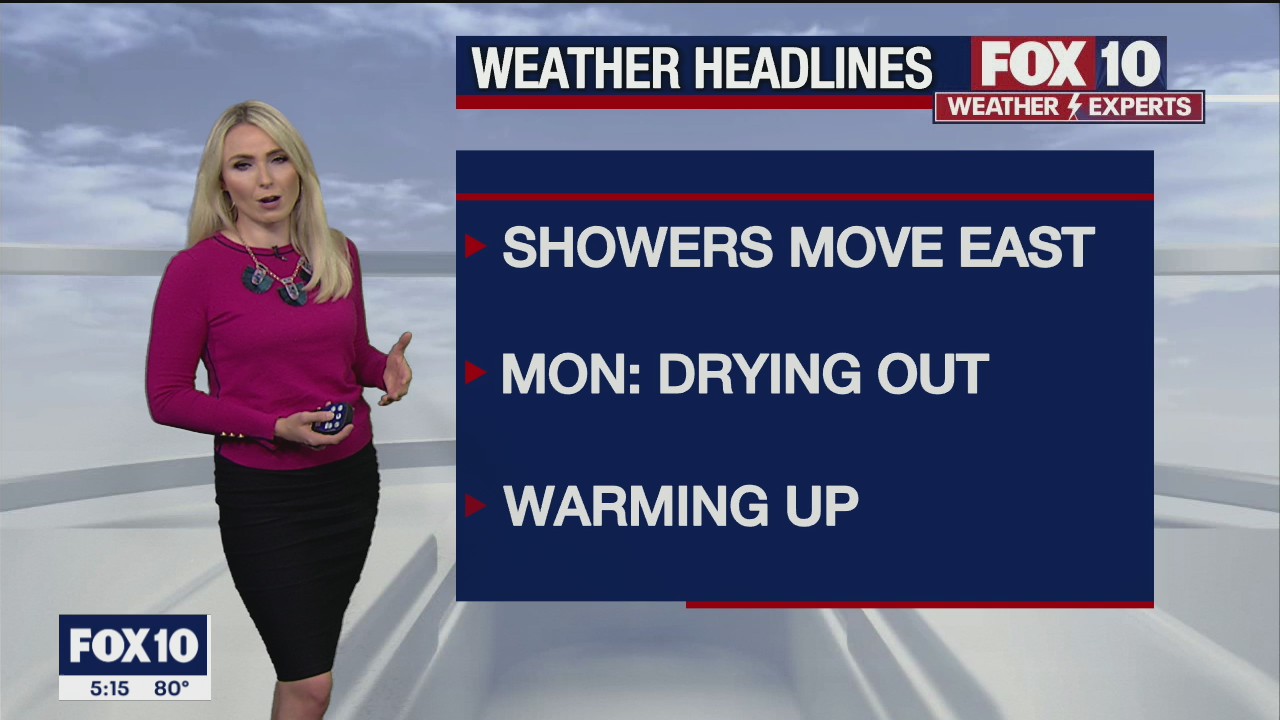 5 PM Weather Forecast - 4/18/21