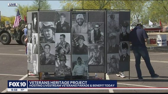 Veterans Heritage Project holds virtual parade