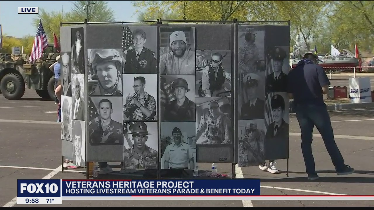 Veterans Heritage Project holds virtual parade