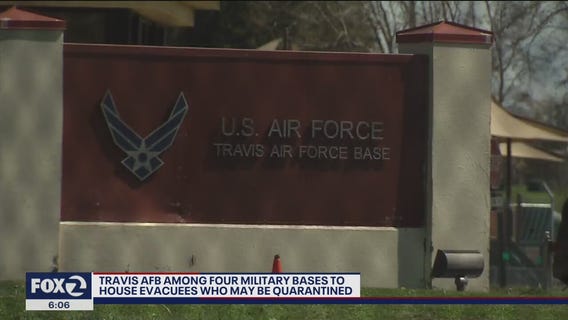 Travis AFB among the four military bases chosen to house coronavirus evacuees