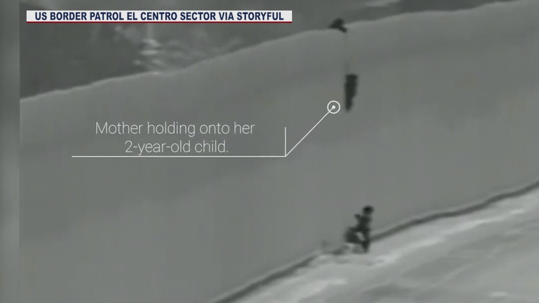 USBP: Smugglers use rope to lower people into the U.S.