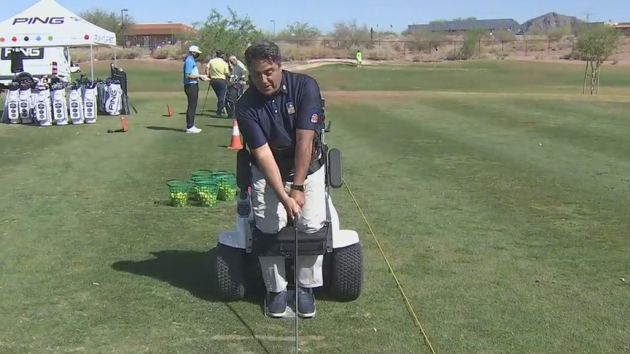 'Paragolfer': New adaptive cart helps disabled people play golf