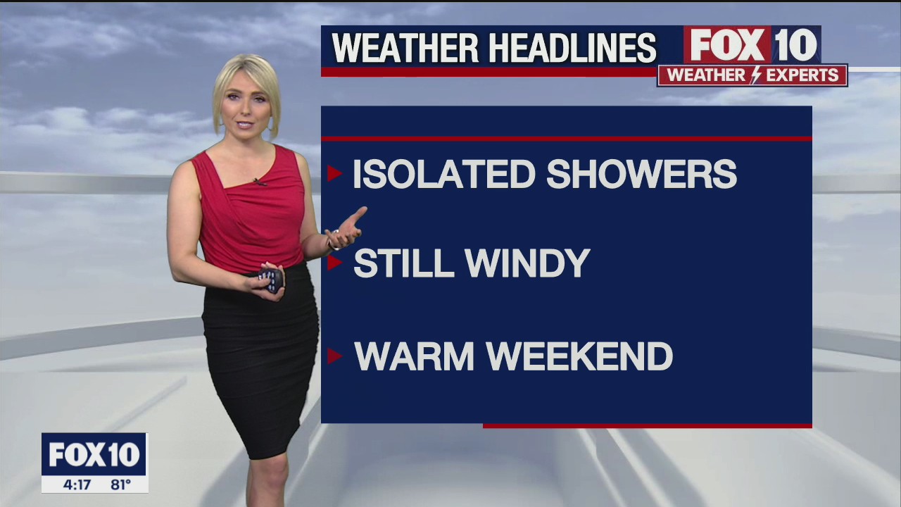 4PM Weather Forecast - 4/22/2021