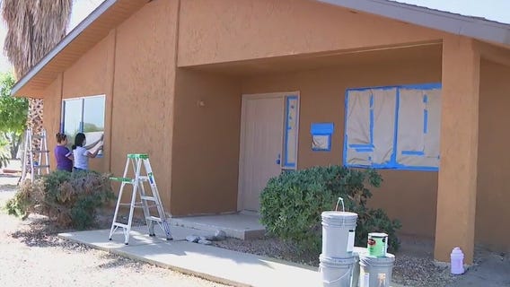 Arizona adopt-a-home program provides a house, supplies for homeless families