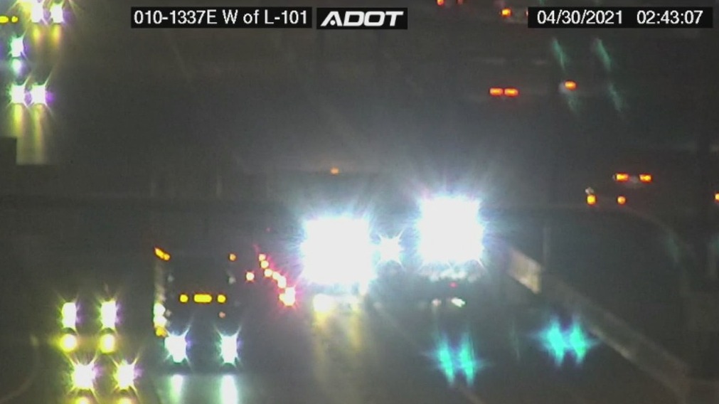 DPS investigating wrong-way driver crash on I-10 near Loop 101