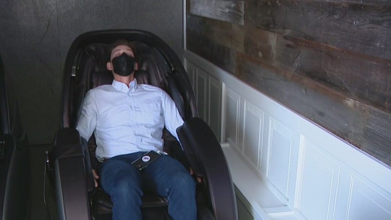 Mobile massage truck service offered in Chandler