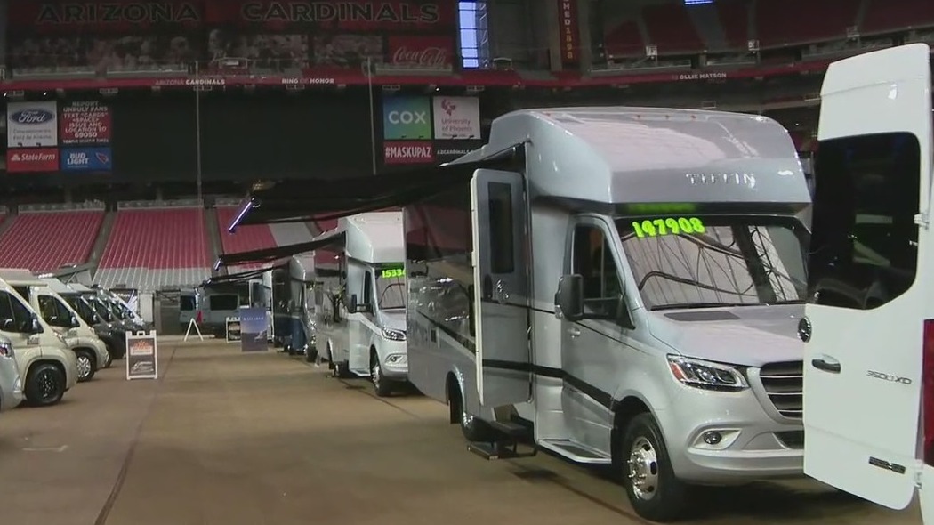 RV show happening May 6-9 at State Farm Stadium