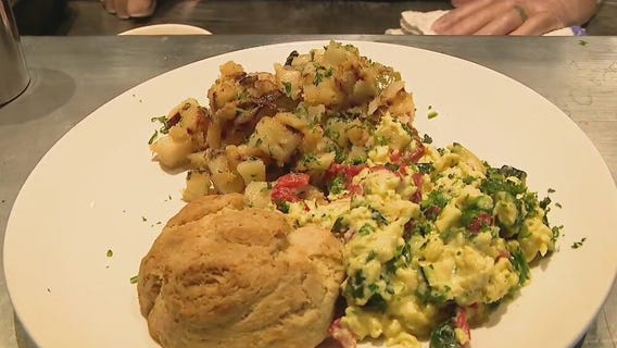 Making Mother's Day brunch with Liberty Market