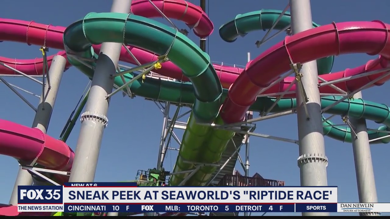 Aquatica Orlando offers peek at Riptide Race