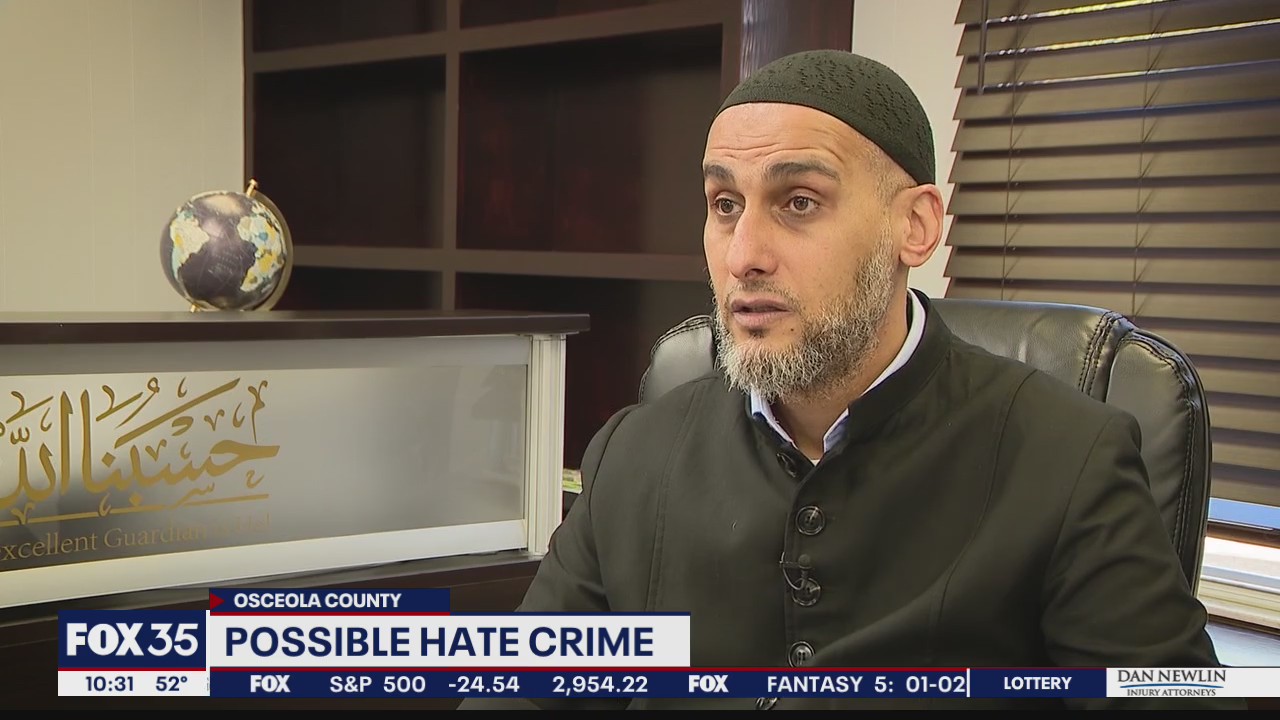 Possible hate crime directed at Osceola County mosque