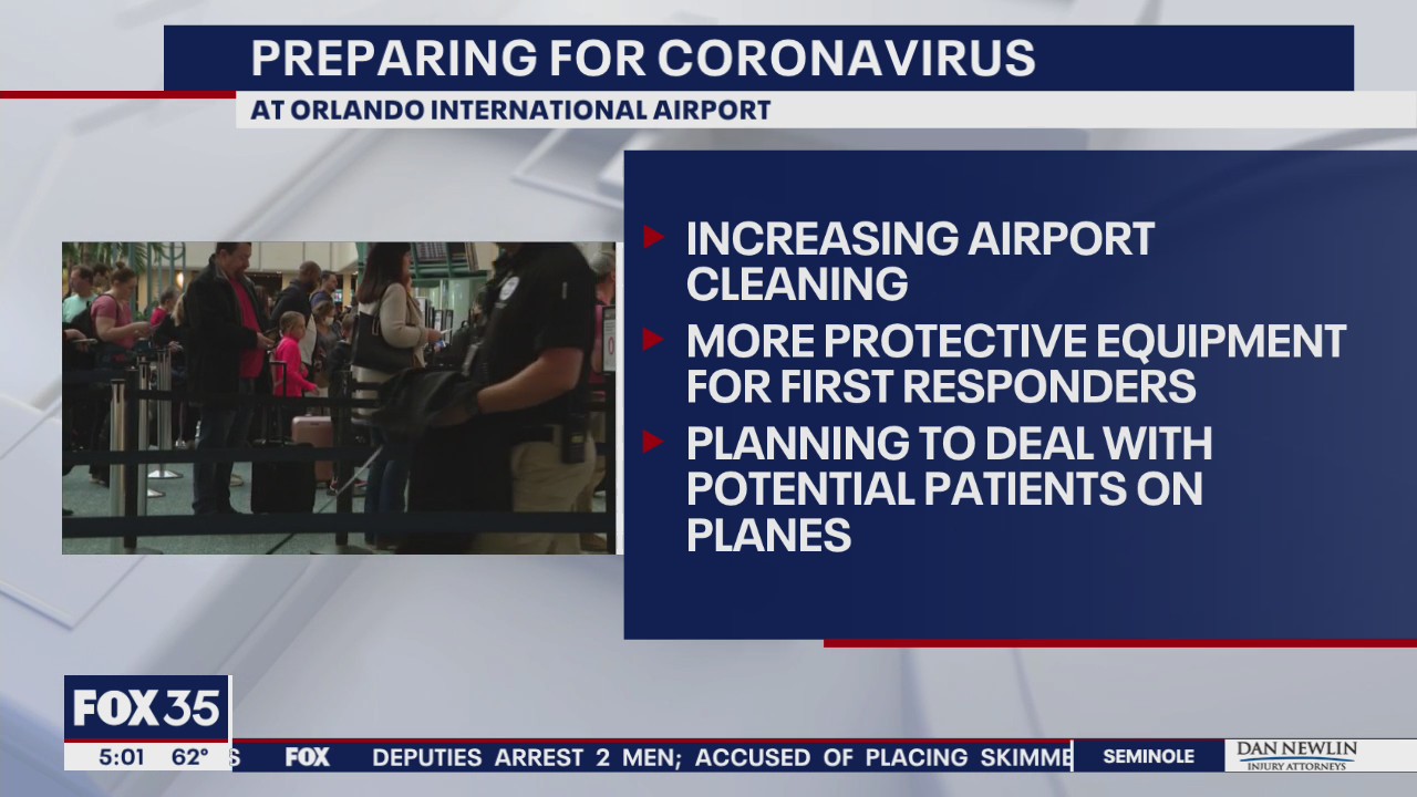 Airports, schools, public places prepare for coronavirus spread