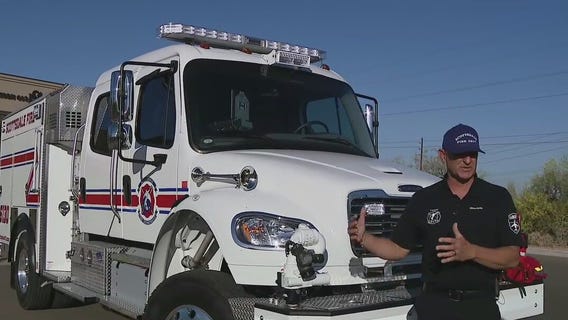 Scottsdale Fire gets new truck to help with battling brush fires