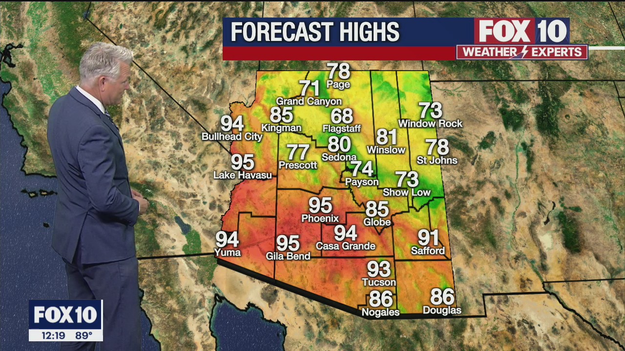 Noon Weather Forecast - 5/10/21