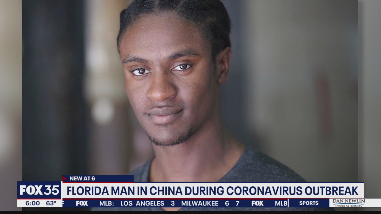 Florida man in China during coronavirus outbreak