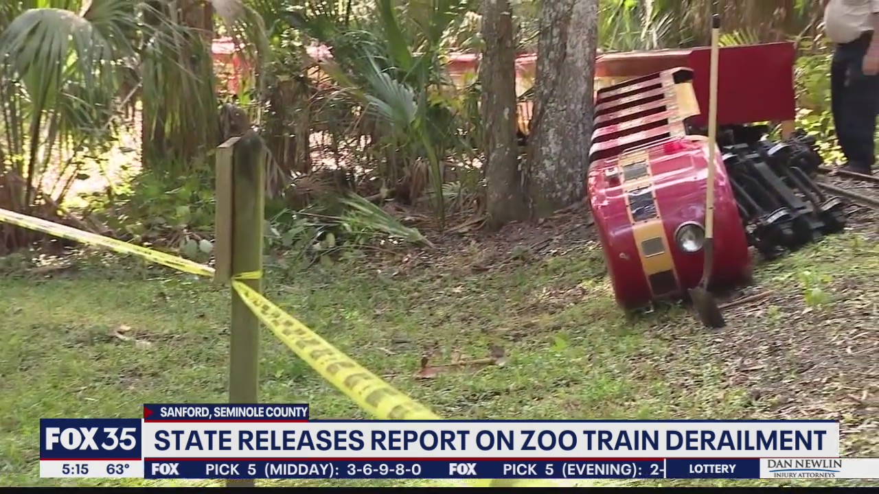 State releases report on zoo train derailment