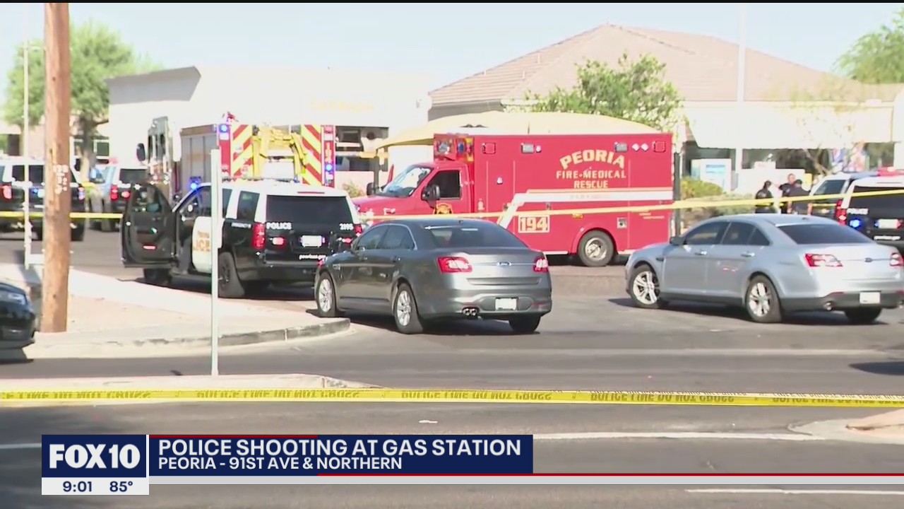 Suspect dead following Peoria police shooting | FOX 10 Phoenix