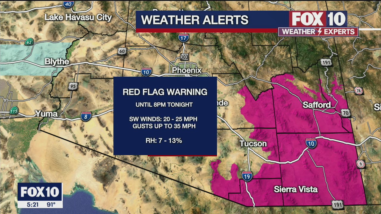 5PM Weather Forecast - 5/16/2021
