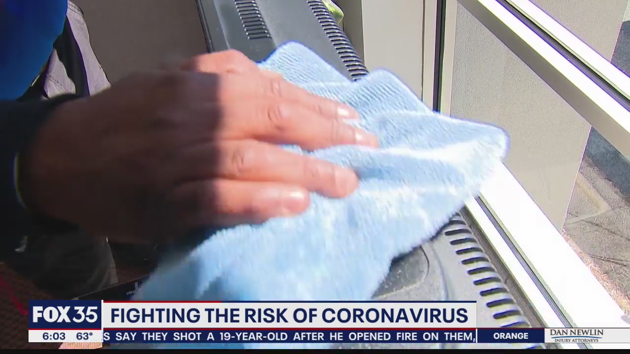 Fighting risk of coronavirus in the home