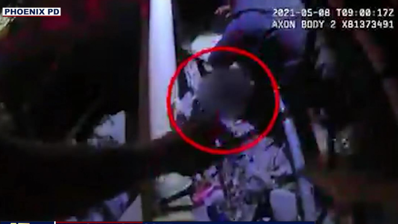 Phoenix Police officers save man who fell into canal