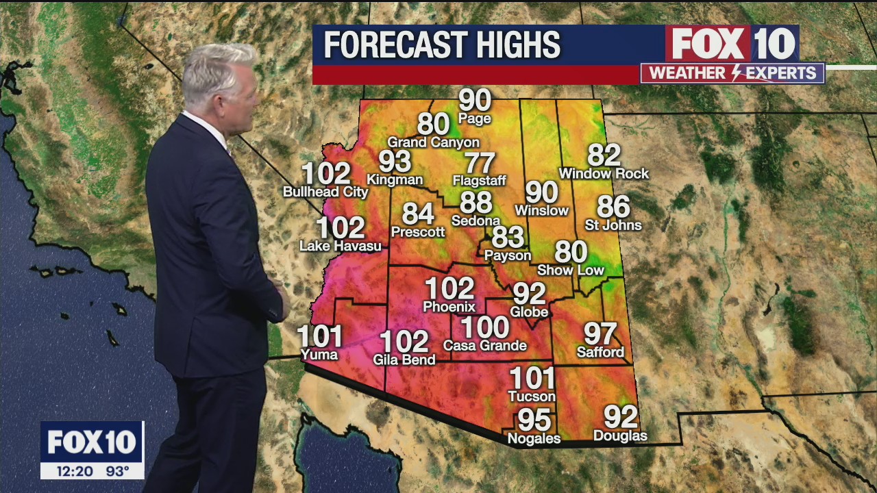 Noon Weather Forecast - 5/13/21