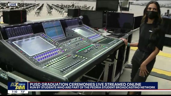 Peoria graduation ceremonies streamed online by students