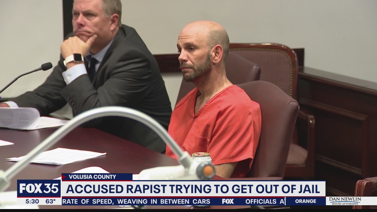Accused rapist trying to get out of jail