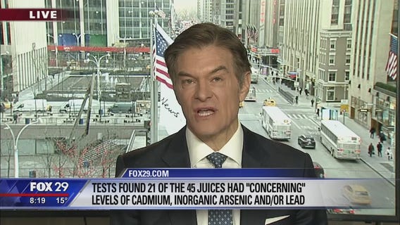 Consumer Reports tests 45 fruit juices, finds 4 types of metals