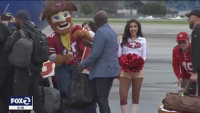 49ers arrive in Miami ahead of Super Bowl LIV