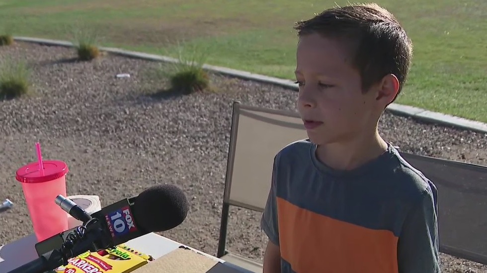 Valley student holds food drive benefiting St. Mary's Food Bank