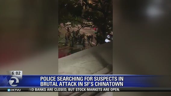 Police searching for suspects in brutal Chinatown attack