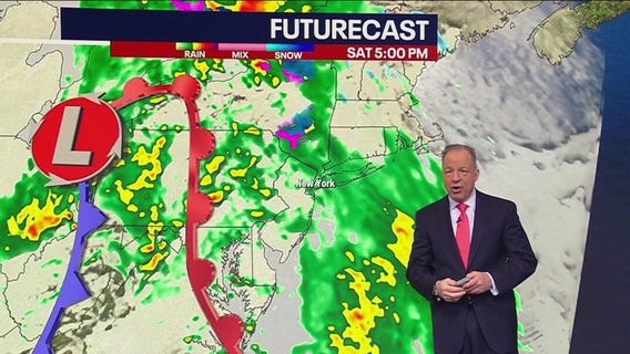 NYC weather: More heavy rain this weekend brings flooding potential l Forecast