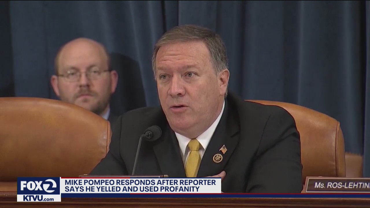 Pompeo responds after he yelled at NPR reporter