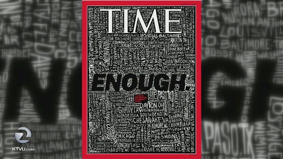 'Enough': Bay Area artist's work to grace cover of Time magazine