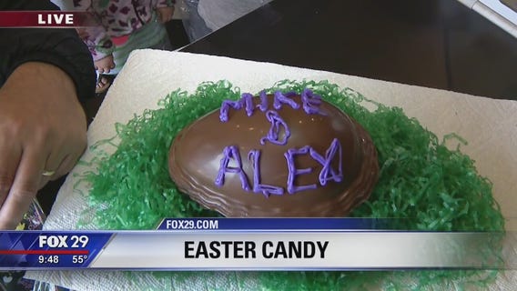 Hank visits "Sweet Stuff" candy shop for some Easter treats
