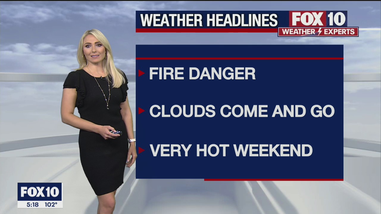 5 PM Weather Forecast - 6/7/21