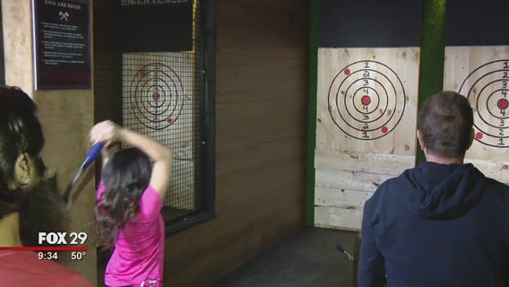 Alex Around Town: Kick Axe Throwing