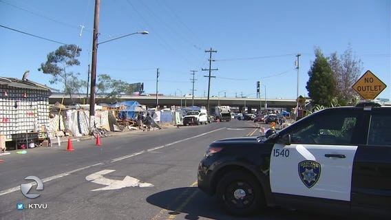 Homeless camp near Home Depot cleaned up