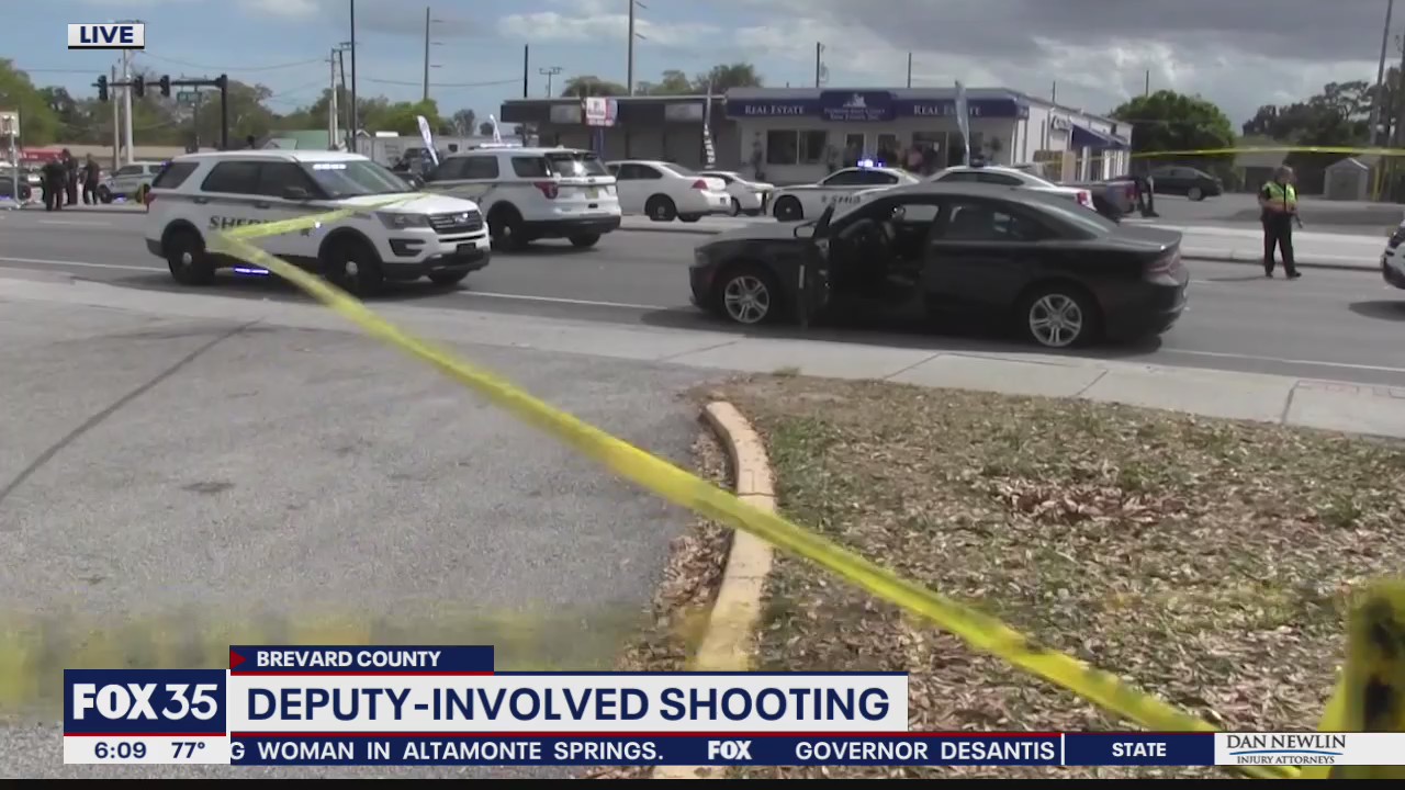 Shooting involving Brevard County sheriff's deputy