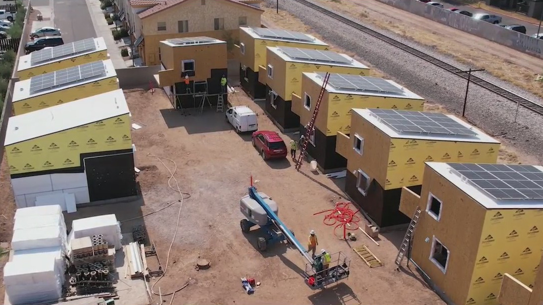 Affordable 'micro estates' under construction in Tempe