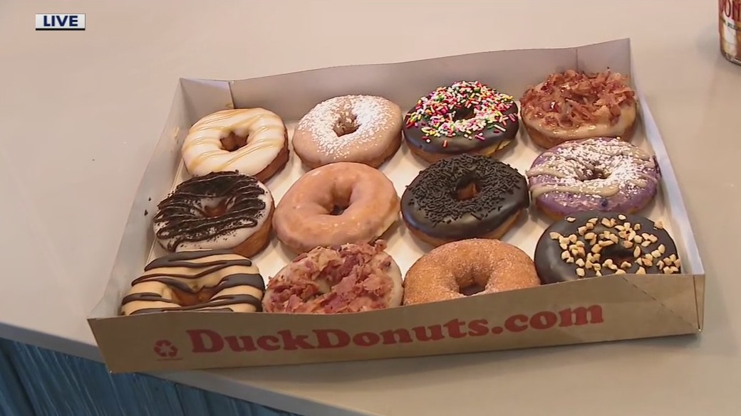 Celebrating Father's Day at Duck Donuts