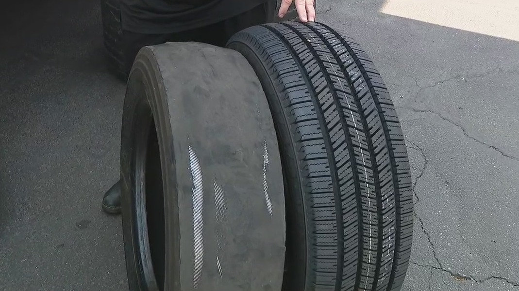 Effect of extreme heat on tires in Arizona