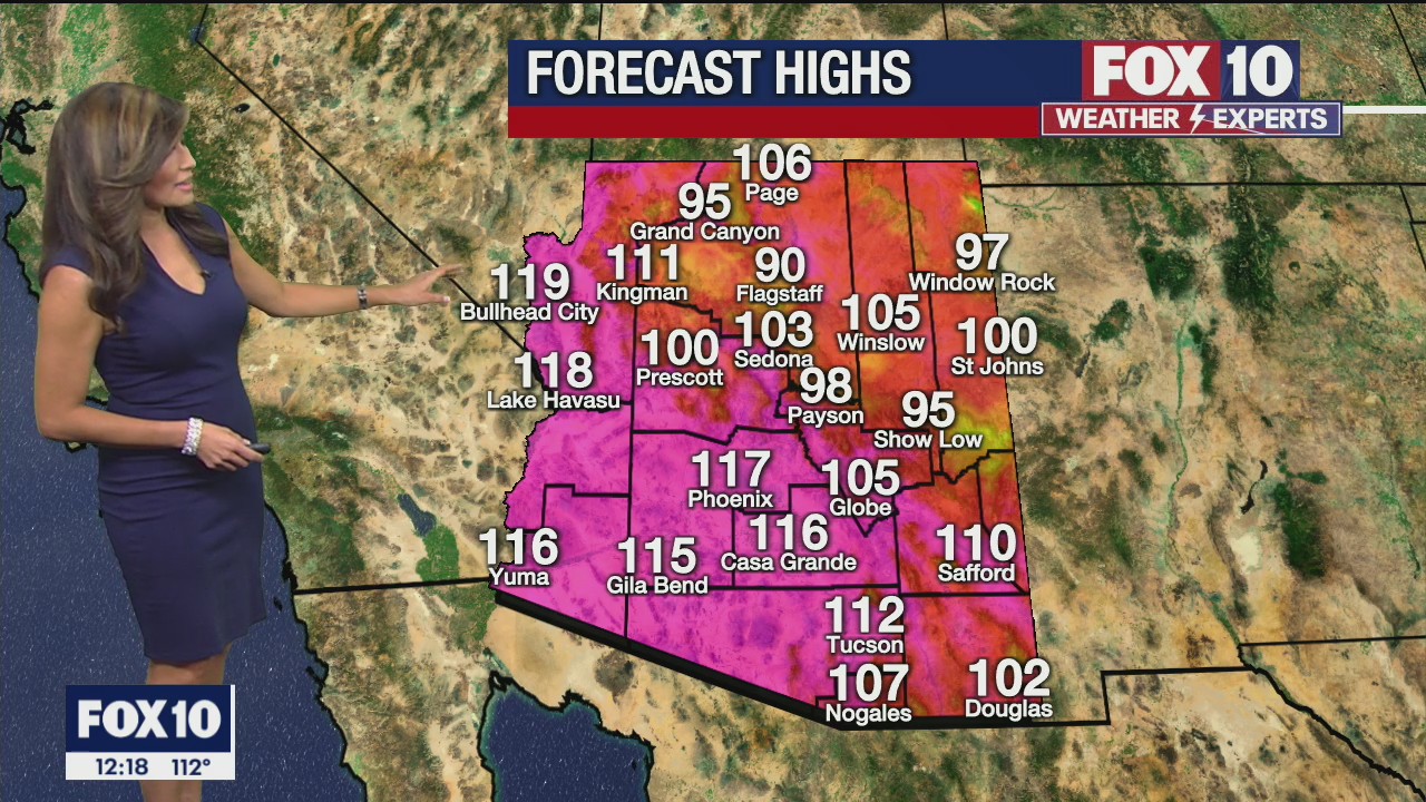 Noon Weather Forecast - 6/18/21